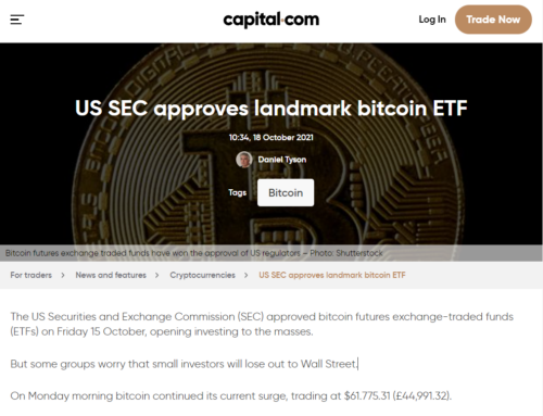ABCA President Quoted in Currency.Com re: Bitcoin ETF