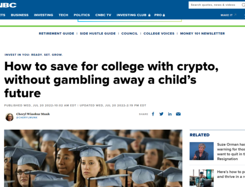ABCA’s Greenberg in CNBC Article discussing Crypto Investing for College